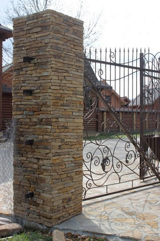 Kamenclub.ru: Песчаник (хворост) art PSG-5-06  купить в Балашихе    1 900 руб/кв.м   фото КАМЕНЬ КЛУБ