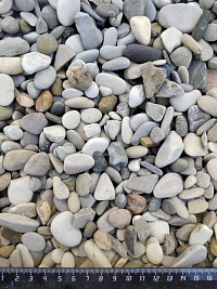 Галька черноморская фр. 10-20 мм.  купить в Балашихе фото Камень Клуб