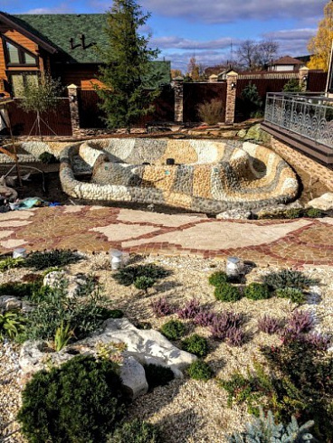 Kamenclub.ru: Песчаник брусчатка (Готика) art PSG-L-01  купить в Балашихе    2300 руб/кв.м   фото КАМЕНЬ КЛУБ