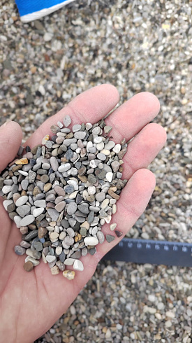 фото Галька черноморская фр. 3-5 мм. купить в Балашихе  в интернет-портале КАМЕНЬ КЛУБ