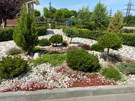 Галька морская и речная для благоустройства в коттеджный поселок фото от Камень Клуб