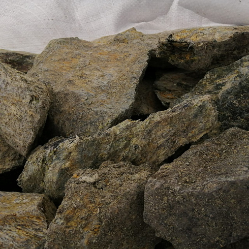 фото Змеевик салатовый  (фр. 70-100 мм)  купить в Балашихе в интернет-портале КАМЕНЬ КЛУБ