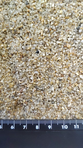 Кварцевый песок для пескоструйных работ фр. 0,8-1,6 мм.  купить в Балашихе фото Камень Клуб