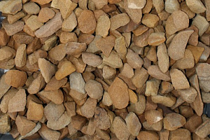 Kamenclub.ru: Щебень крошка желтый (песчаник) фр. 20-40 мм.  купить в Балашихе песчаник бежевый рыжий каменная крошка песчаника 9500 руб/т   фото КАМЕНЬ КЛУБ