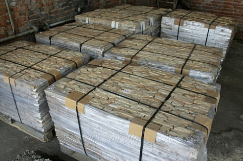 Kamenclub.ru: Песчаник (лапша) art PSG-3-01  купить в Балашихе    2300 руб/кв.м   фото КАМЕНЬ КЛУБ