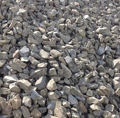 фото Щебень строительный (гравийный, гранитный, известняковый) фракции 40-70  в Балашихе