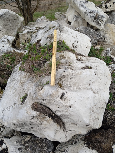 Kamenclub.ru: Выветренный известняк (степной) фр. 500-1500 мм.  купить в Балашихе    10000 руб/т   фото КАМЕНЬ КЛУБ