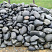 Kamenclub.ru: Темно-серый валунчик фр.100-300 мм.  купить в Балашихе крупный природный камень серый, темно-серый, светло-серый речная галька большого размера окатанная 4500 руб/т   фото КАМЕНЬ КЛУБ