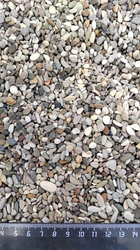 Галька черноморская фр. 3-5 мм.  купить в Балашихе фото Камень Клуб
