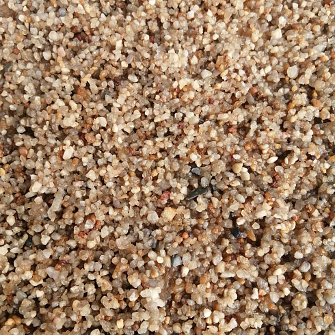 Кварцевый песок сухой фракцинированный фр. 1,6-4 мм.  купить в Балашихе фото Камень Клуб