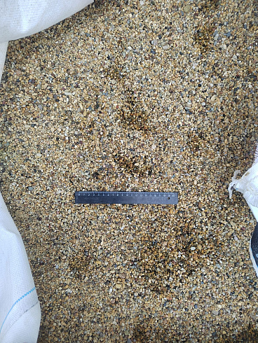 Галька речная окат (рыжая) фр.3-5 мм купить в Балашихе 