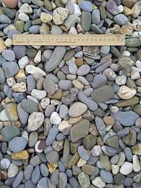 Галька крымская прибрежная фр. 20-40 мм.  купить в Балашихе фото Камень Клуб