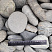 Kamenclub.ru: Галька речная окат (темно-серая) фр. 70-150 мм. купить  в Балашихе галька речная темно-серая, синяя, серая речная галька округлая  8000 руб/т   фото КАМЕНЬ КЛУБ