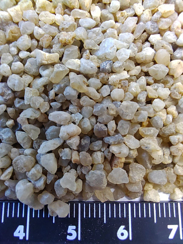 Кварцевый песок сухой фракцинированный фр. 1,6-4 мм.  купить в Балашихе фото Камень Клуб