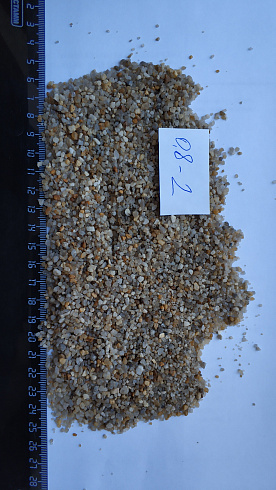 Кварцевый песок для площадок фр. 0,8 - 2 мм.  купить в Балашихе фото Камень Клуб