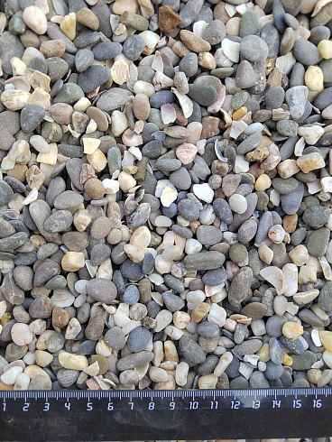 фото Галька крымская прибрежная фр. 5-10 мм. в интернет-портале КАМЕНЬ КЛУБ