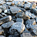 Kamenclub.ru: Щебень галтованный черный (мрамор) фр.20-40 мм.  купить в Балашихе мрамор черный с белыми прожилками мрамор окатанный округлый 15000 руб/т   фото КАМЕНЬ КЛУБ