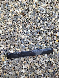 Галька крымская прибрежная фр. 5-10 мм.  купить в Балашихе фото Камень Клуб