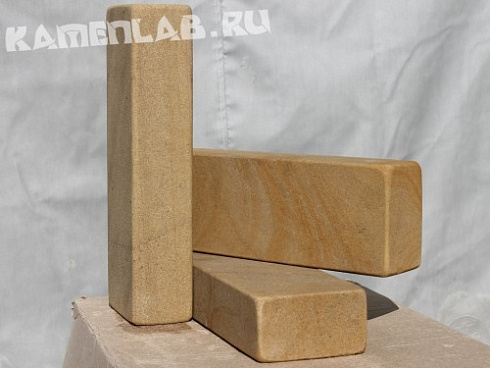 Kamenclub.ru: Бордюр садовый (песчаник) art PSG-B-01  купить в Балашихе    500 руб за 1 мп   фото КАМЕНЬ КЛУБ