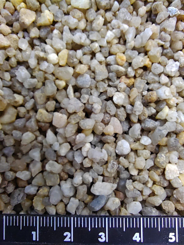 Кварцевый песок для площадок фр. 2-5 мм.  купить в Балашихе фото Камень Клуб